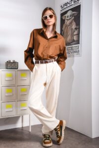 SUITS PANTS CREAM