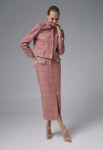 Φούστα μίντι tweed