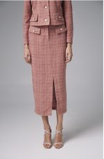 Φούστα μίντι tweed - Image 3