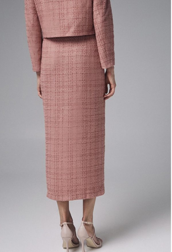 Φούστα μίντι tweed - Image 4