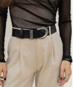 Olina belt μαύρη