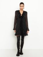 Φλοράλ φόρεμα με κορδέλα - Image 4