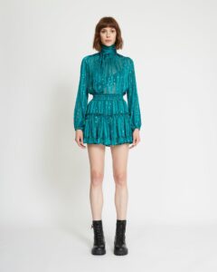 MINISKIRT WITH RUFFLES