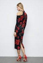 Εμπριμέ φόρεμα ασύμμετρο - Image 3