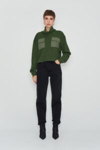 WINTER CAMOUFLAGE CROP KNITWEAR - Image 3