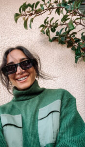 WINTER CAMOUFLAGE CROP KNITWEAR