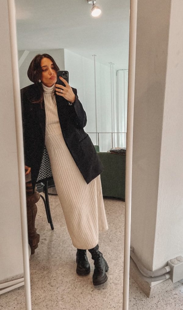 LILY KNIT DRESS - Image 1