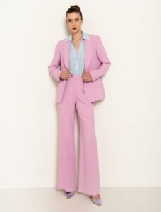 Blazer με χρυσό κουμπί - Image 3