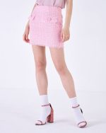 ΜΊΝΙ ΦΟΎΣΤΑ BOUCLÉ ΜΕ ΚΡΌΣΣΙΑ