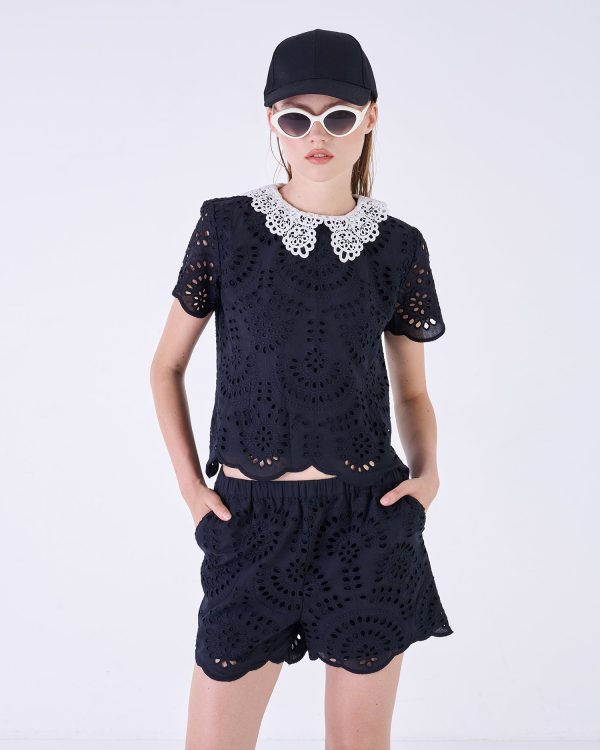 ΜΠΛΟΎΖΑ BRODERIE ANGLAISE - Image 2