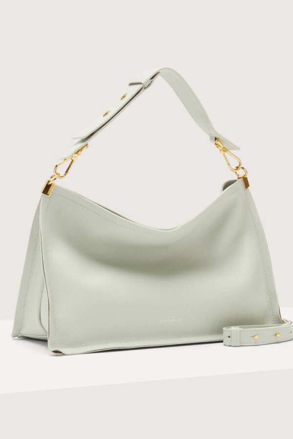 IMG_9510 Τσάντα Ώμου Snip Medium Coccinelle celadon green - Image 4