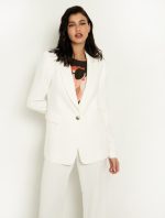 Blazer με χρυσό κουμπί
