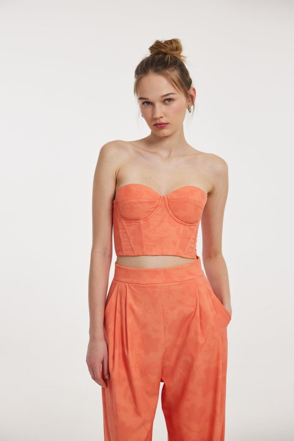 Charis Top (coral ) - Image 2