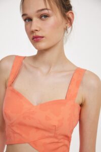 Chiara Top (Coral) - Image 2