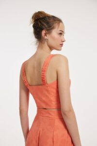 Chiara Top (Coral) - Image 3