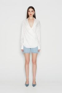AURORA BLOUSE WHITE - Image 6
