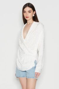 AURORA BLOUSE WHITE - Image 2