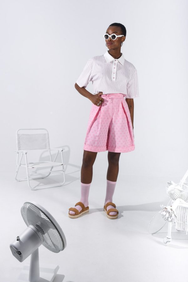CLUELESS SHORTS PINK - Image 1