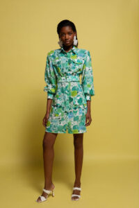 LUISA MINI LINEN DRESS - Image 4