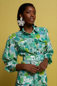 LUISA MINI LINEN DRESS - Image 3