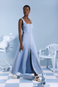 BRITNEY DRESS LIGHT BLUE