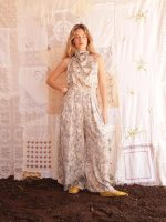 canari ολόσωμη φόρμα φλοράλ