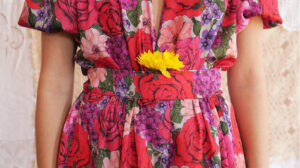 papaye shorts floral - Image 3