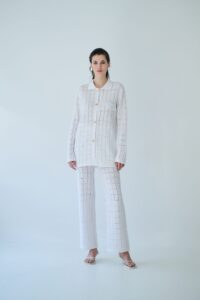 Cardigan Polo Gold Buttons