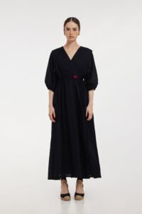 Lorenne Dress (Black lace) - Image 4