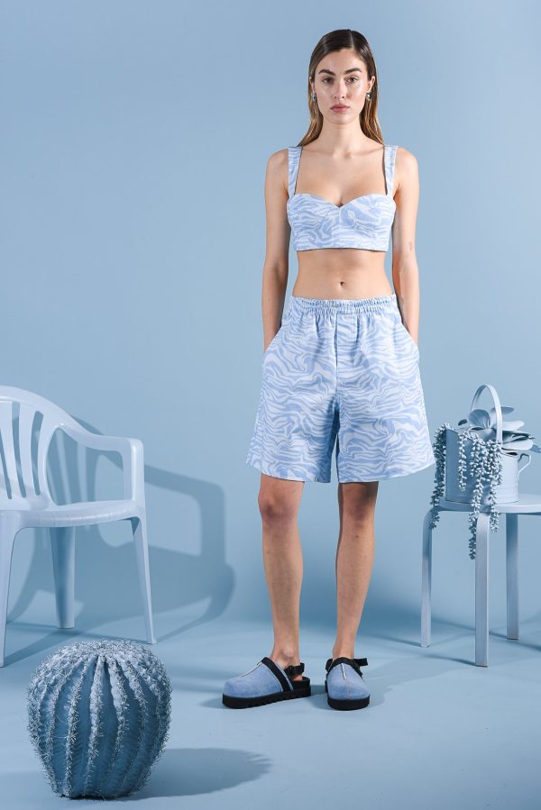 MEL B TOP light blue - Image 4