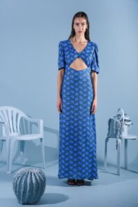 ARPYES PHOEBE BUFFAY MAXI DRESS - Image 3