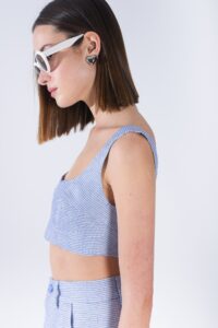RACHEL TOP LIGHT BLUE - Image 4