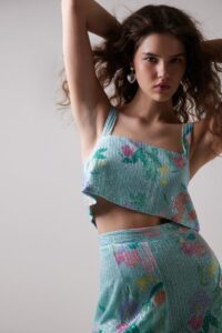 Lydia Top (Aqua)