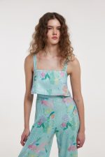 Lydia Top (Aqua) - Image 2