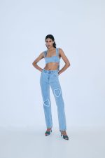 Denim Trouser Hearts