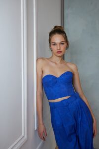 Charis Top (Blue) - Image 2