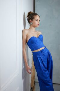 Charis Top (Blue) - Image 3