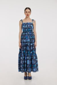 Calissa Dress (Blue) - Image 3