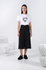 MONICA ZIP CULLOTE black