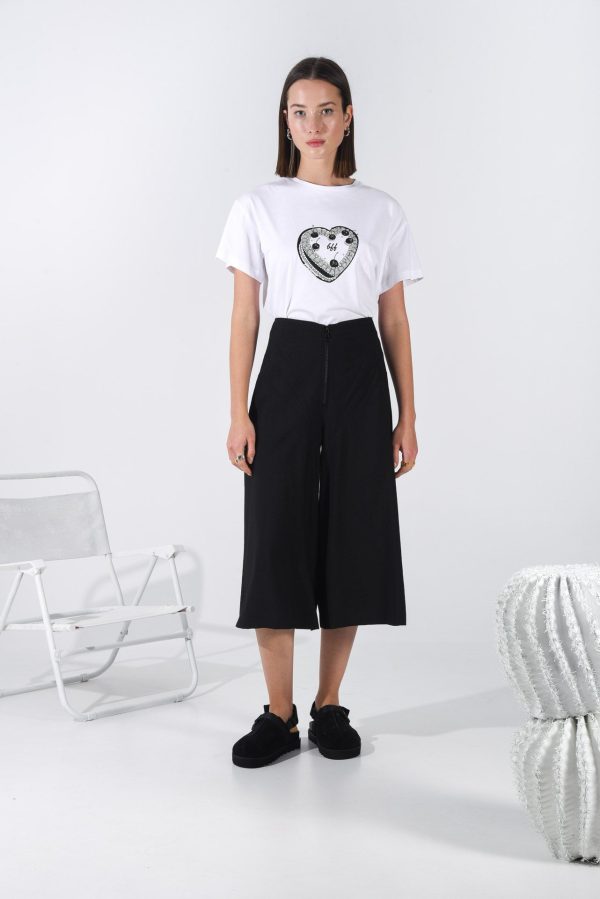 MONICA ZIP CULLOTE black - Image 1