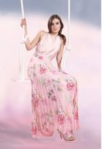 Φούστα πλισέ με λουλούδια - Image 2