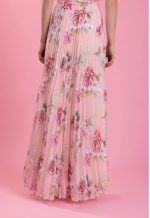 Φούστα πλισέ με λουλούδια - Image 4