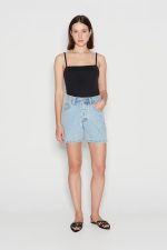 AQUAMARINE DENIM SHORTS