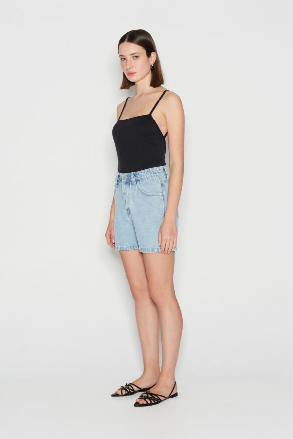 AQUAMARINE DENIM SHORTS - Image 5