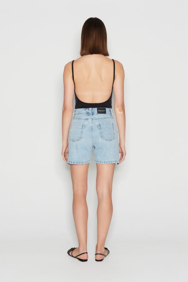 AQUAMARINE DENIM SHORTS - Image 4