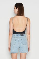 AQUAMARINE DENIM SHORTS - Image 3