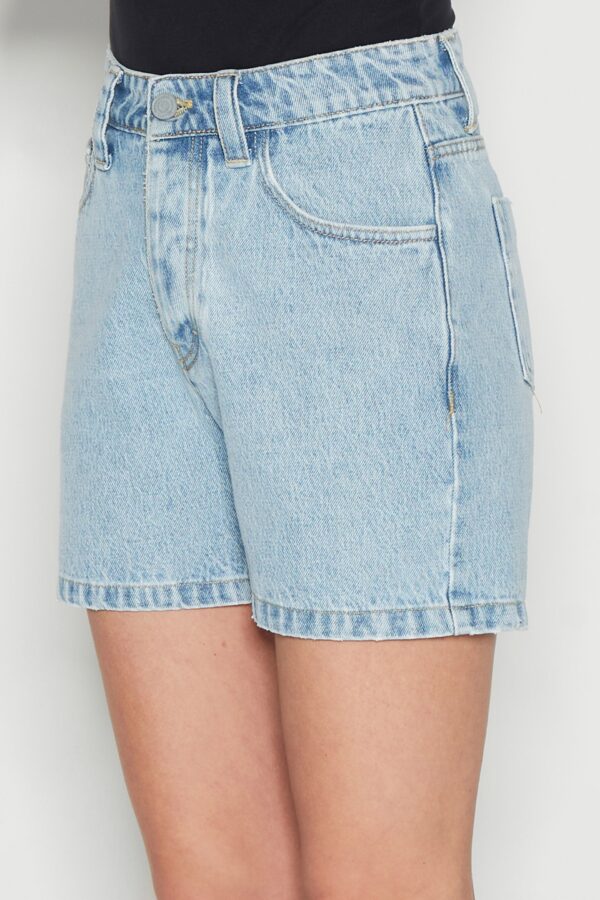 AQUAMARINE DENIM SHORTS - Image 2