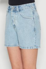 AQUAMARINE DENIM SHORTS - Image 2