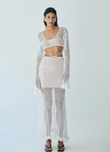 Skirt Maxi Ruffled