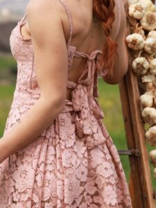 sono dress in old pink - Image 2